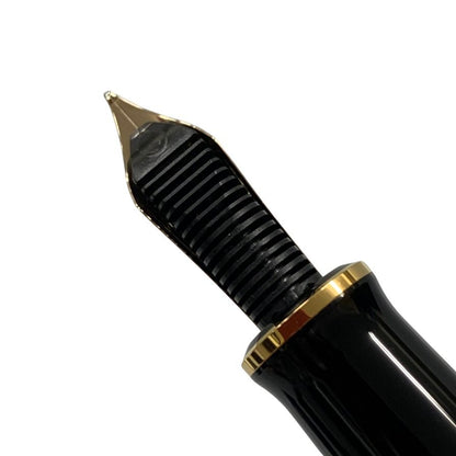 ペリカン 万年筆 スーベレーン ペン先14C-585 ブラック×ゴールド Pelikan Souveran【AFI18-2】