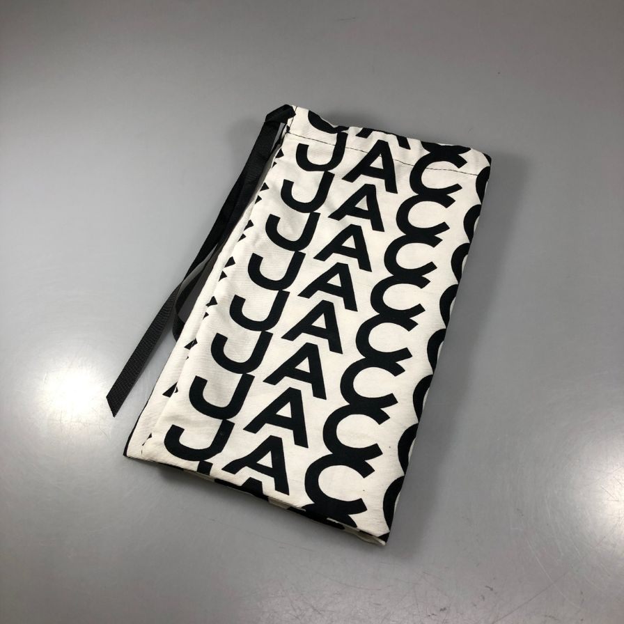 マークジェイコブス ショルダーストラップ ロゴ キャンバス×レザー MARC JACOBS【AFB52】【中古】