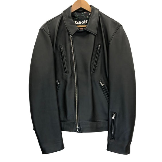 美品◆ショット ソフネット シープスキン ダブルライダース サイズXL  SOPH-190051 SCHOTT 【AFG1】