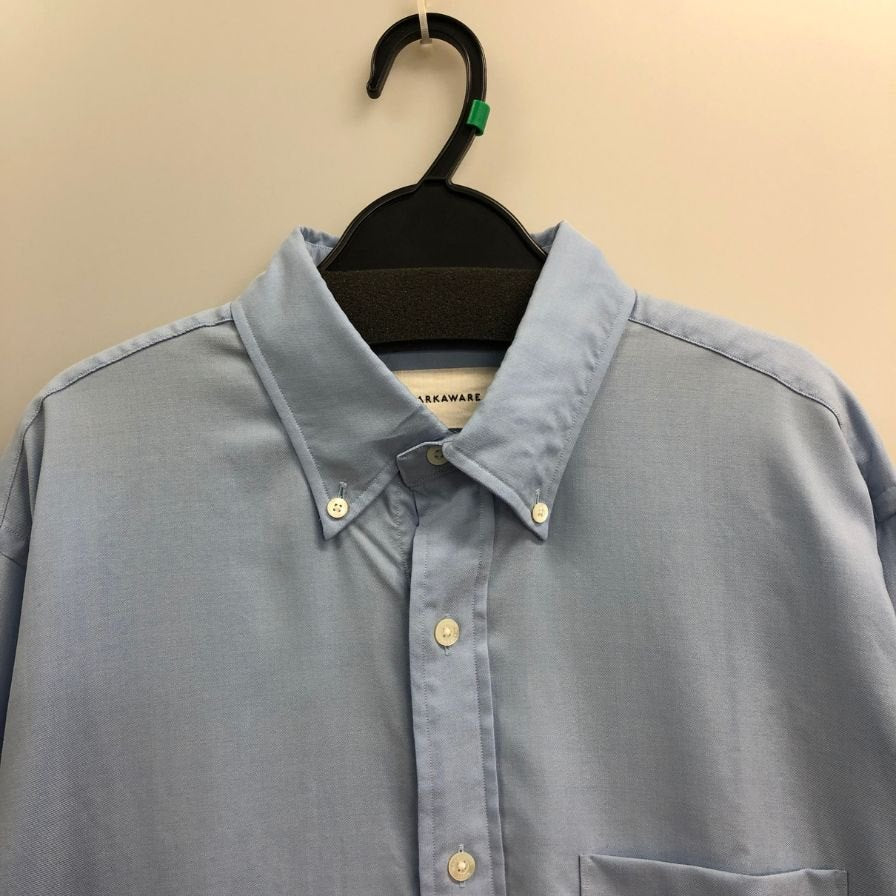 中古◆マーカウェア シャツ ブルー サイズ2 メンズ MARKAWEAR 【AFB27】