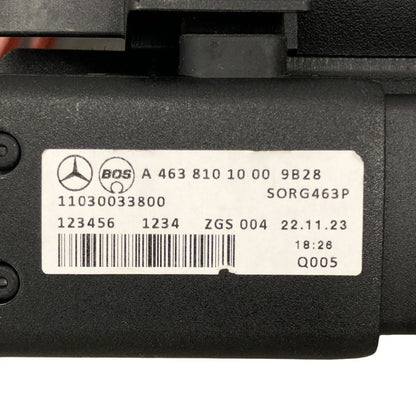 ベンツ トノカバー W463a ブラック Mercedes Benz【AFE13】【中古】