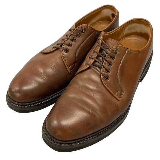 オールデン プレーントゥ カーフ ブラウン サイズUS8D メンズ Alden  約26.0cm【LA】【中古】