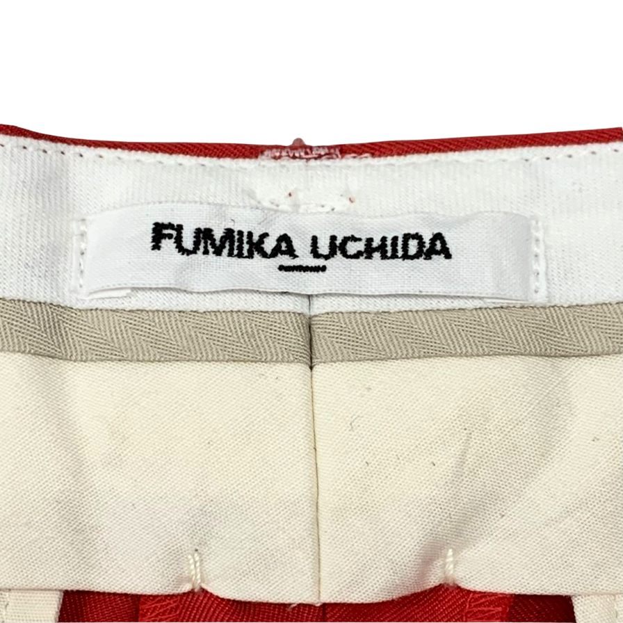 Fumika Uchida サイズ34 フミカ ウチダ 22AW ギャバジンハーネスパンツ サイズ34