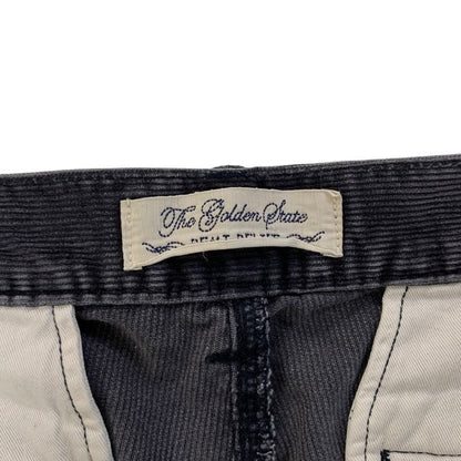 レミレリーフ ハーフパンツ コーデュロイ グレー系 サイズ品質タグ欠損 メンズ REMI RELIEF 【AFB1】