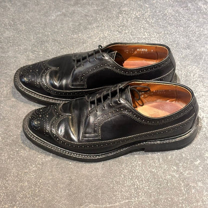 アレンエドモンズ フルブローグ カーフ ブラック サイズ6.5E メンズ Allen Edmonds ビジネスシューズ 約24.5cm【LA】【中古】
