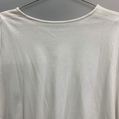 美品◆イッセイ ミヤケ 半袖 カットソー IM21JK7 ホワイト サイズ2 レディース ISSEY MIYAKE 【AFB10】