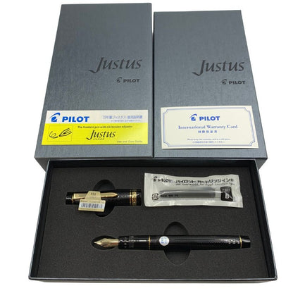 パイロット 万年筆 Justus95 ペン先14K FJ-3MR-NB-FM ブラック PILOT【AFB53】