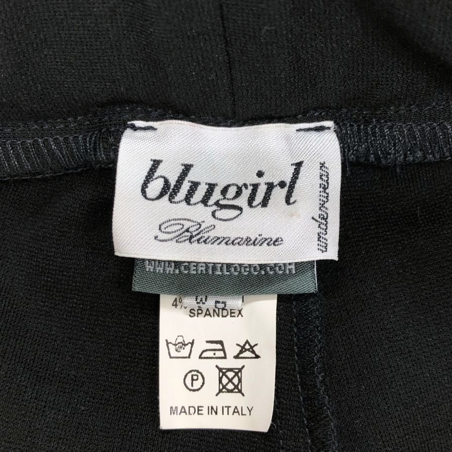 ブルーガール ブルーマリン ウンダーウェア スパッツ レギンス レディース サイズ40 ブラック Blugirl Blumarine 【AFB10】