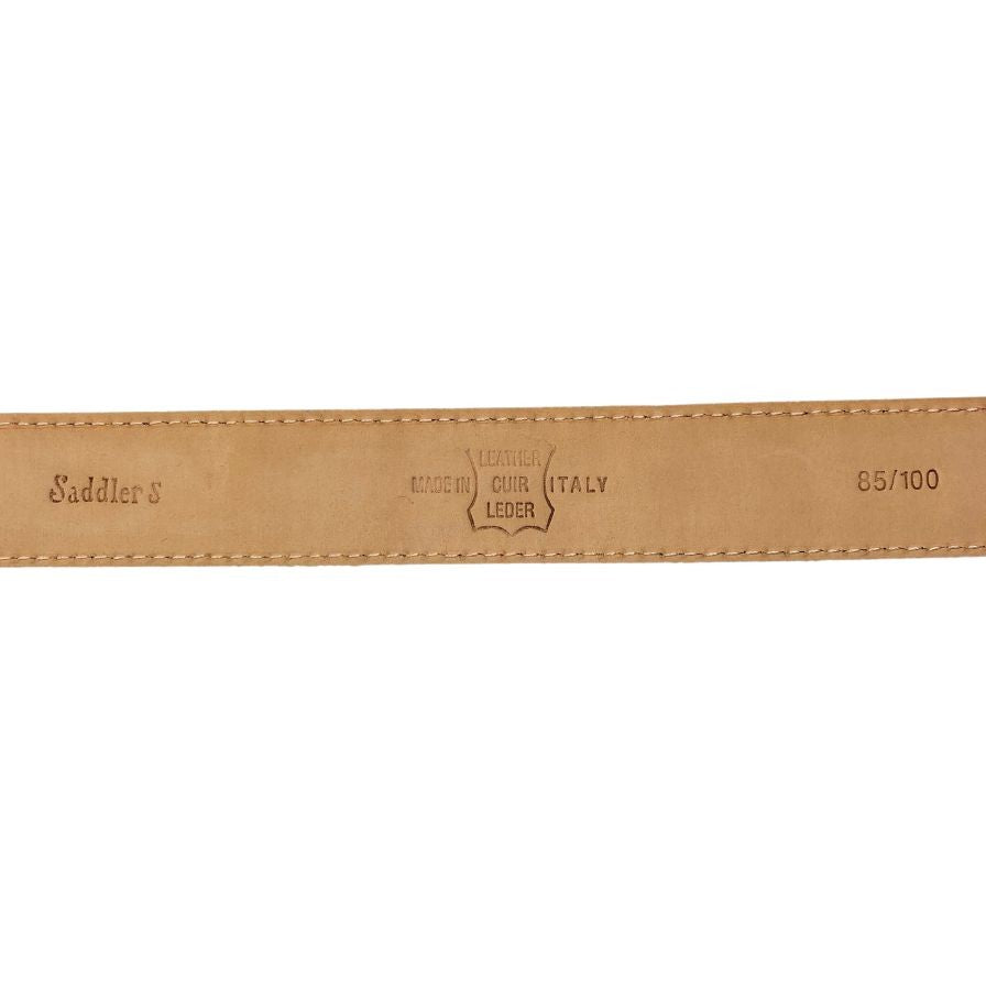 サドラーズ スエードベルト メンズ サイズ 85 ネイビー Saddler's【AFI6】