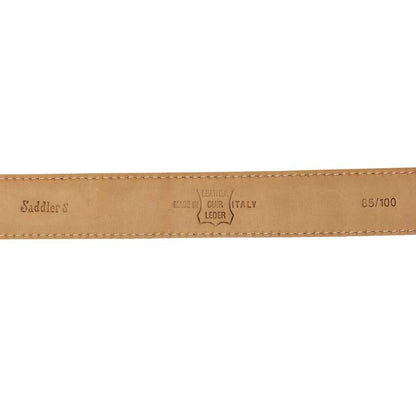 サドラーズ スエードベルト メンズ サイズ 85 ネイビー Saddler's【AFI6】