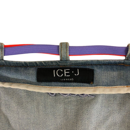 美品◆アイスバーグ デニムジャケット レディース サイズ40 インディゴ ICEBERG 【AFB5】