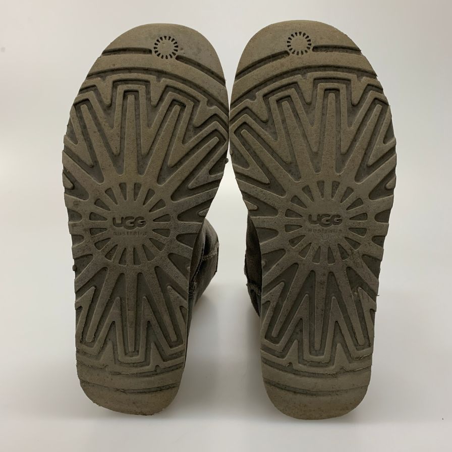 アグ クラシック ショート シープスキン ムートンブーツ SN 5800 メンズ US10 グレー UGG 約28.0cm【AFC35】