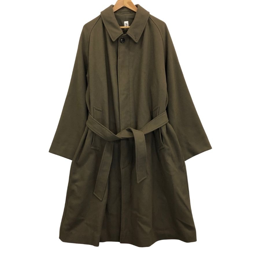 美品◆エルイー ベイクルーズ ロングコート 22-020-053-2030-3-0 メンズ ブラウン サイズ 3 LE BAYCREW'S 【AFA8】