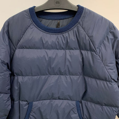 美品◆ロッキーマウンテン フェザーベッド ビームス別注 ダウンプルオーバー ネイビー メンズ サイズ40 Rocky Mountain FeatherBed BEAMS 【AFA1】