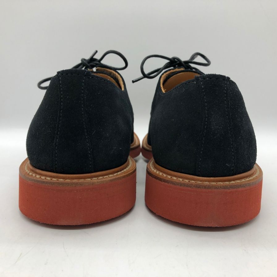マーク マクナイリー スウェード ストレートチップ ネイビー サイズ6 メンズ MARK MCNAIRY 約25.0cm【AFD13】