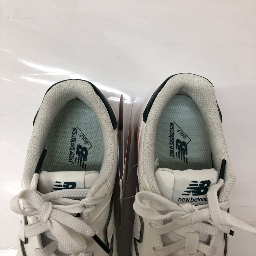 ニューバランス ゴルフ シューズ 574 スパイクレス ホワイト サイズ26cm メンズ New Balance 約26.0cm【AFD12】