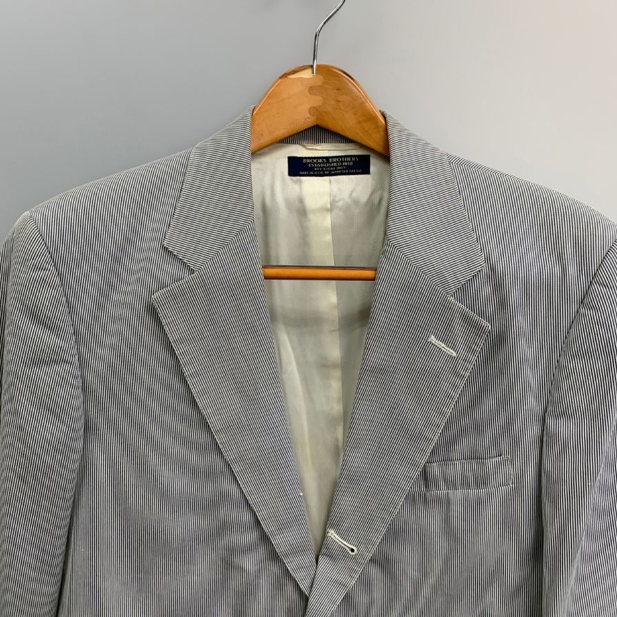 ブルックスブラザーズ セットアップ シアサッカー サイズ40 メンズ  Brooks Brothers【AFB28】