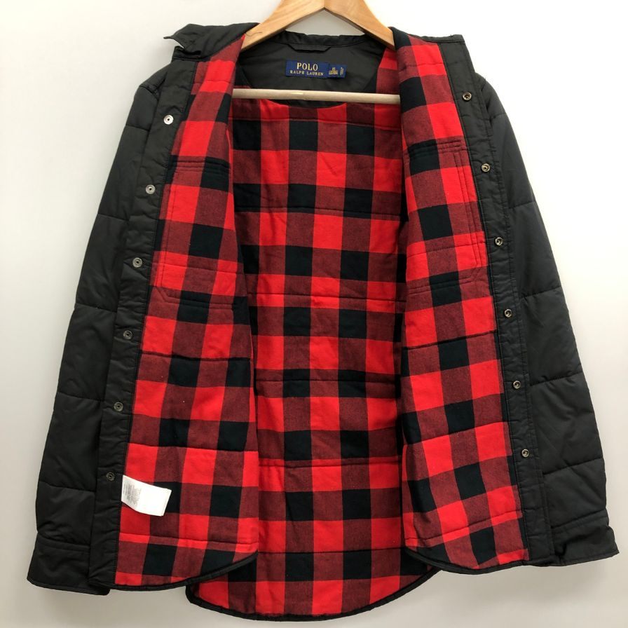 美品◆ポロ ラルフローレン ジャケット ナイロン メンズ ブラック サイズXS Polo Ralph Lauren 【AFA5】