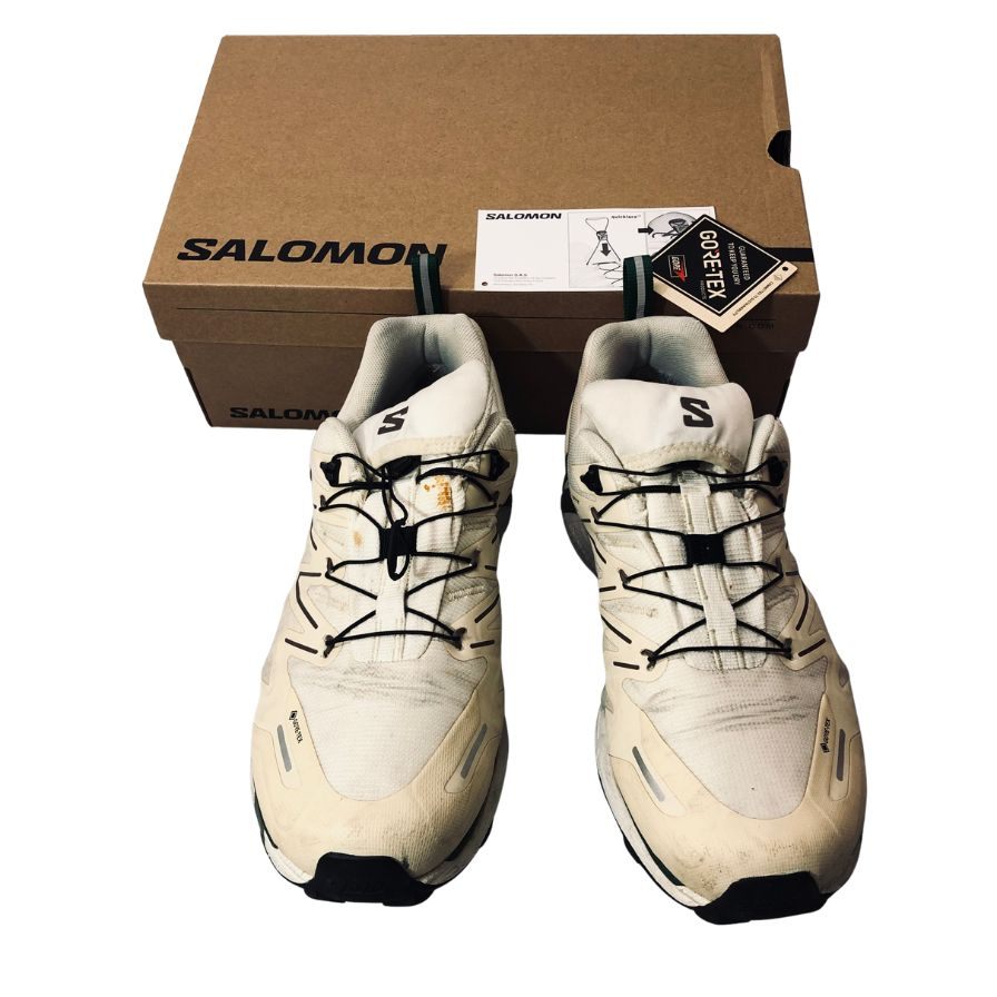 サロモン ローカットスニーカー XT-Rush クリームブラウン メンズ サイズ28cm 472852 Salomon 約28.0cm【AFD7】