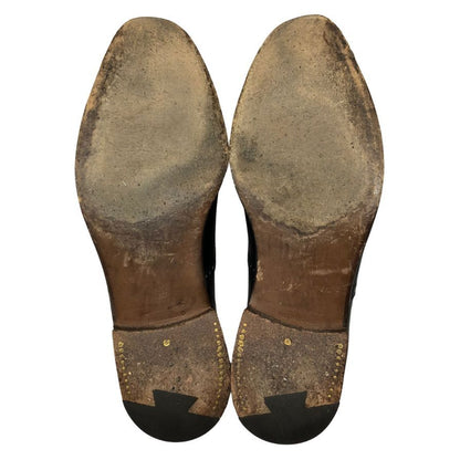 ジョンロブ レザーシューズ セイモア 8695ラスト 8Eサイズ メンズ ブラック JOHN LOBB SEYMOUR ビジネスシューズ 約27.5cm【LA】【中古】