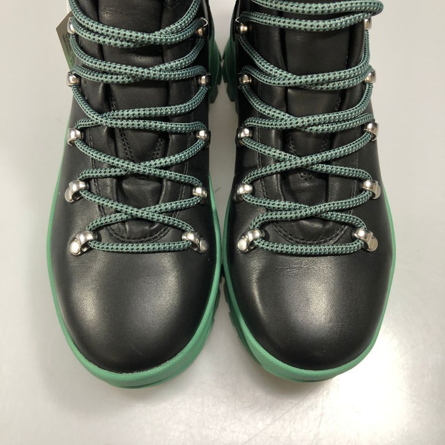 メレル ブーツ トレッキングブーツ Bristol MID レディース サイズ24.5 ブラック グリーン系 MERRELL 約24.5cm【AFD3】