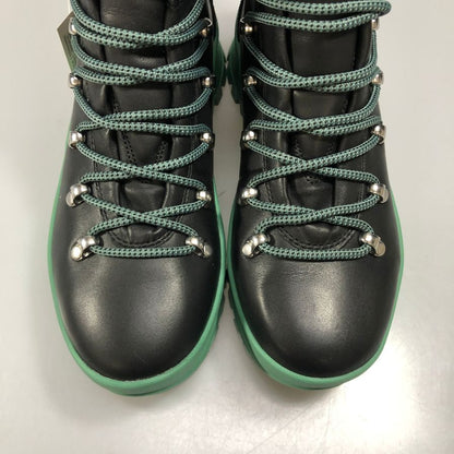 メレル ブーツ トレッキングブーツ Bristol MID レディース サイズ24.5 ブラック グリーン系 MERRELL 約24.5cm【AFD3】