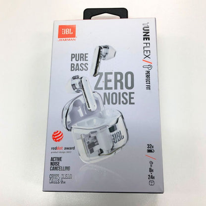 ジェイビーエル ワイヤレスイヤホン Bluetooth JBL Tune Flex Ghost Edition【AFI13】【中古】