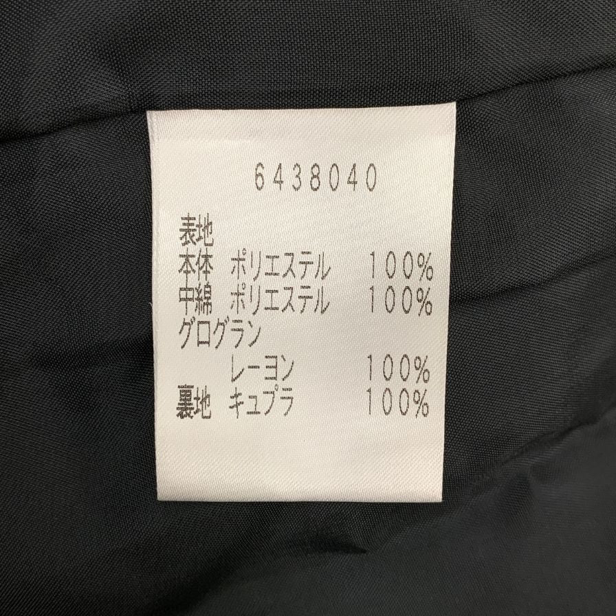 極美品◆ルネxティシュー ロイヤルスウィートコート キルティングコート 38サイズ ブラック 6438040 Rene Tissue 【AFA13】