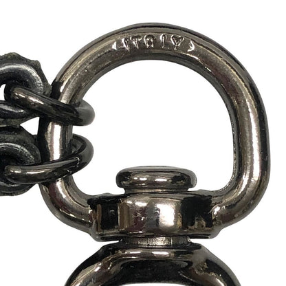 フット ザ コーチャー ウォレットチェーン シルバー金具 ブラック メンズ サイズF FOOT THE COACHER【AFI22】