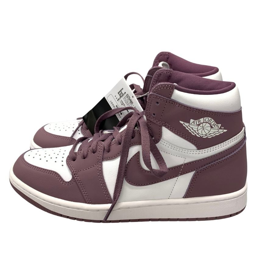 新品同様◆ナイキ スニーカー エアジョーダン レトロ ハイ DZ5485-105 メンズ ホワイト サイズ27cm NIKE Air Jordan 1 Retro High OG Mauve【AFD1】