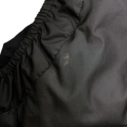 美品◆ラコステ ダウンベスト シームレス ブラック ユニセックス サイズ US S シルエットロゴ LACOSTE 【AFA22】
