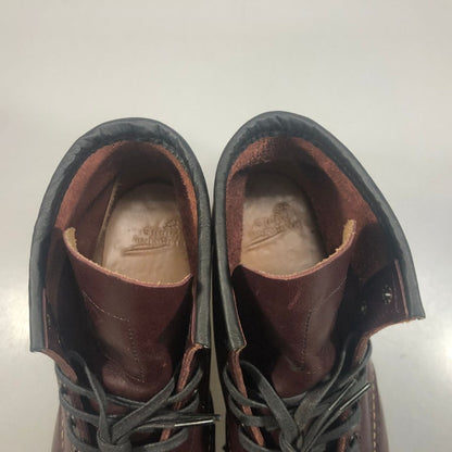 レッドウィング レザーシューズ ベックマンブーツ レースアップ 9411 メンズ ブラックチェリー サイズ US10.5D RED WING 約28.5cm【AFC31】