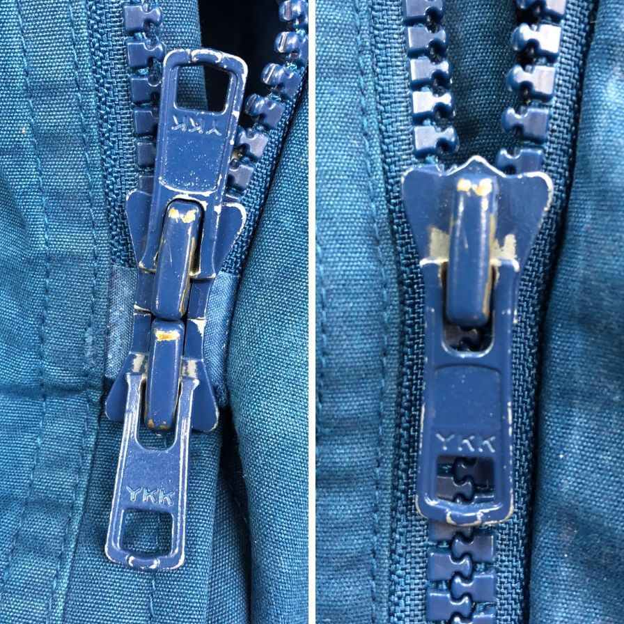 中古◆エディーバウアー マウンテンパーカー 80年代 黒タグ メンズ ブルー サイズL Eddie Bauer 【AFA21】