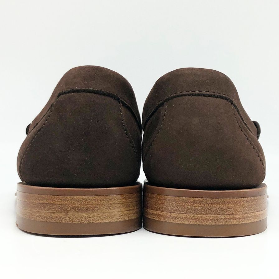 ジーエイチバス ローファー ウィージャンズ ヘリテージ スエード サイズ7.5 メンズ ブラウン G.H.Bass&Co. WEEJUNS ローファー 約26.0cm【LA】【中古】