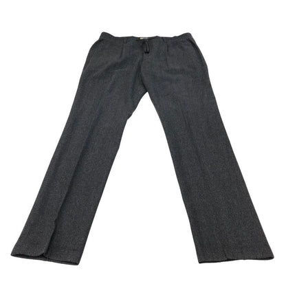 ジャブスアルキヴィオ タックパンツ マサッチョ グレー ウール メンズ サイズ48 MASACCIO TYPE A2 giab's ARCHIVIO 【AFB6】