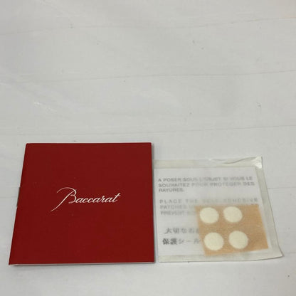 バカラ クリスタルオブジェ 干支 猿 Baccarat【AFB55】【中古】