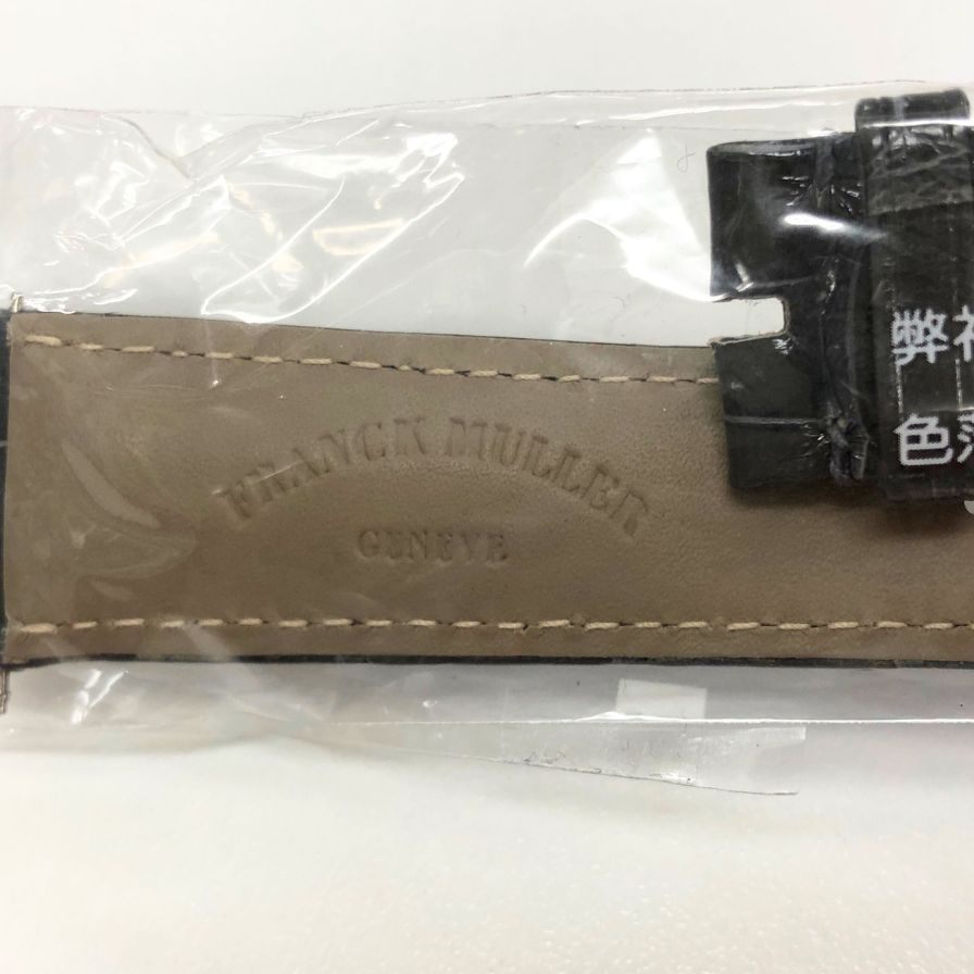 フランクミュラー カサブランカ 8880用 ベルト クロコ メンズ ブラック FRANCK MULLER【AFI14】