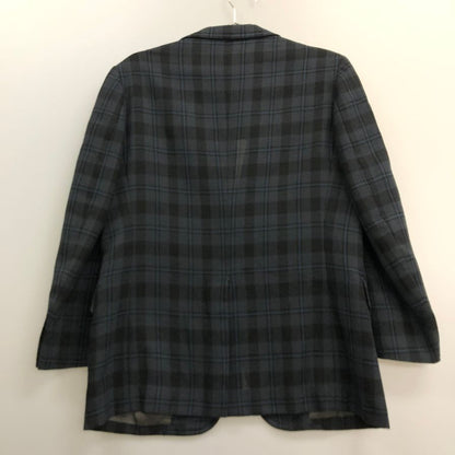 美品◆バーバリー ジャケット 90S 旧タグ イングランド製 チェック メンズ サイズ165 Burberry 【AFA15】