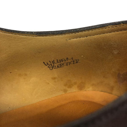 ジョンロブ ウィリアム ダブルモンク グレインレザー ブラウン UK8.5E メンズ JOHN LOBB 約27.0cm【PTM1】
