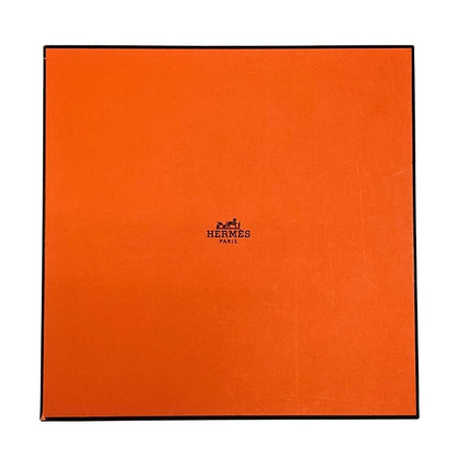 エルメス プレート 赤道直下のスケッチ ヒョウ柄 約21㎝ ブルー HERMES【AFI28】【中古】