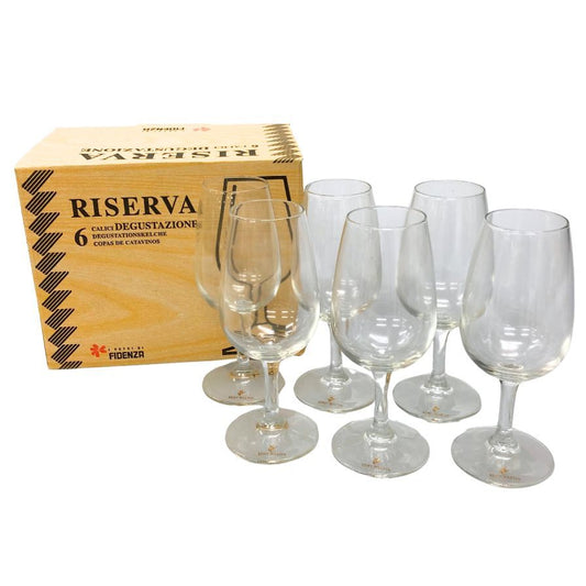 フィデンツァ リゼルヴァ テイスティンググラス 6脚入り FIDENZA RISERVA【AFB55】【中古】