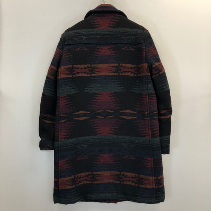 美品◆ユナイテッドアローズ ダッフル チェスター コート  1125-699-5766 チェック柄 L サイズ UNITED ARROWS 【AFA9】