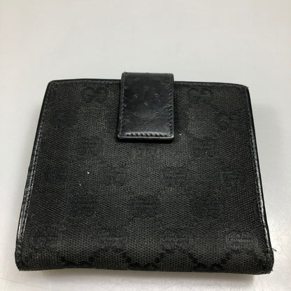 グッチ 二つ折り財布 GGキャンバス×レザー シェリーライン インターロッキングG 115080 レディース GUCCI【AFI27】