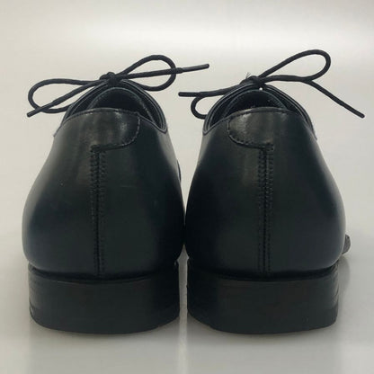クロケット&ジョーンズ ストレートチップ レースアップシューズ X28360 メンズ ネイビー サイズ6E Crockett & Jones ビジネスシューズ 約25.5cm【LA】【中古】
