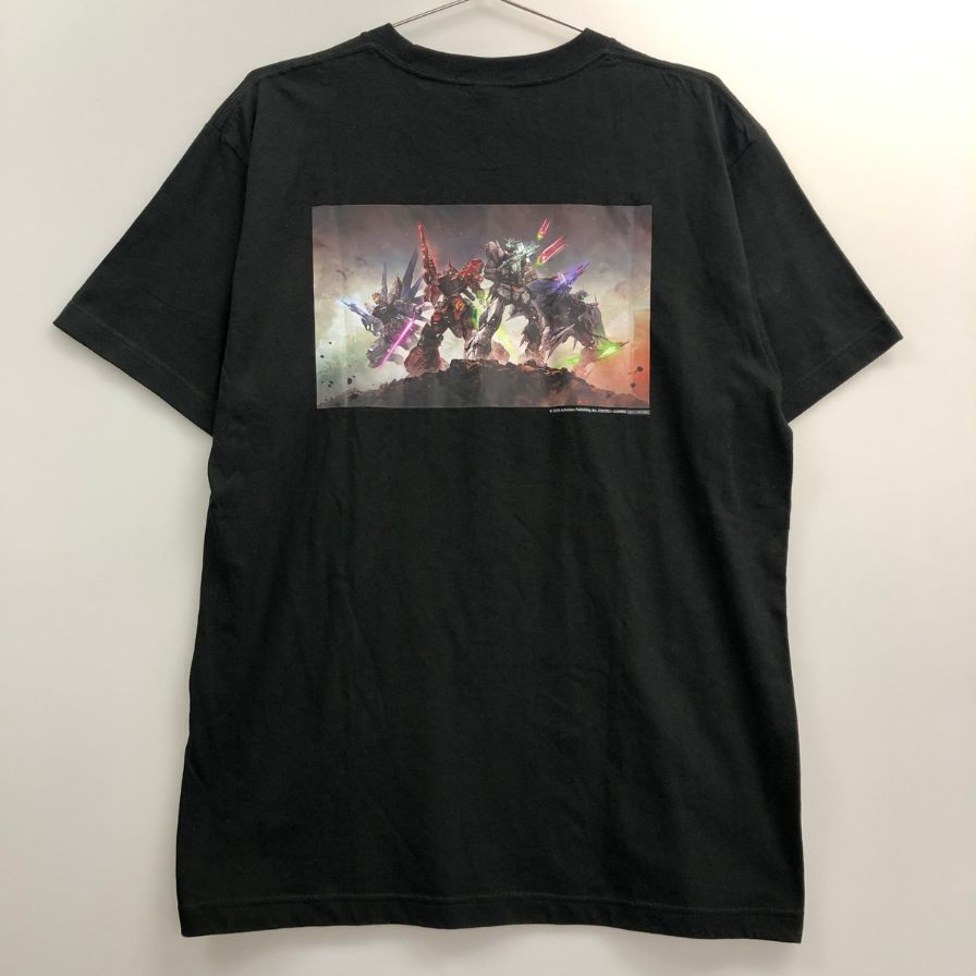 極美品◆コールオブデューティ Tシャツ ガンダムコラボ限定 ブラック メンズ サイズL Call of Duty GUNDAM 【AFB13】