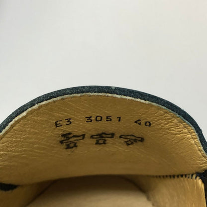 ボエモス スリッポン 3051  ブラック サイズ40 BOEMOS 約25.0cm【AFD13】