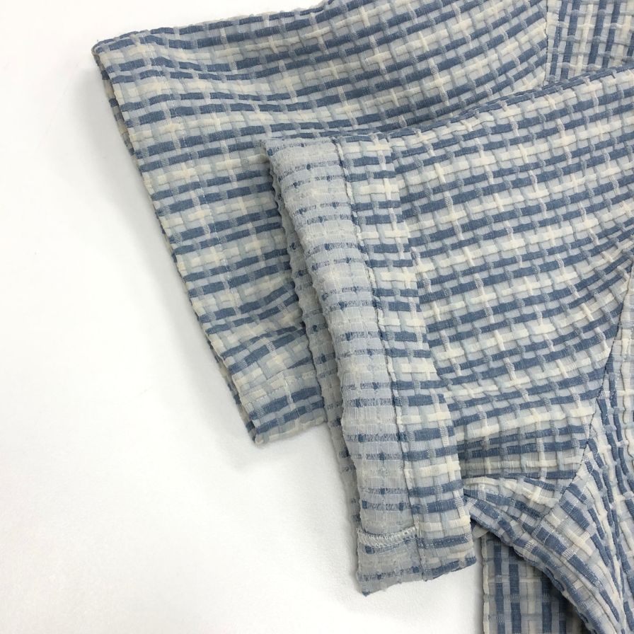 美品◆キス オープンカラー 半袖シャツ メンズ サイズM ホワイト系 KITH 【AFB34】