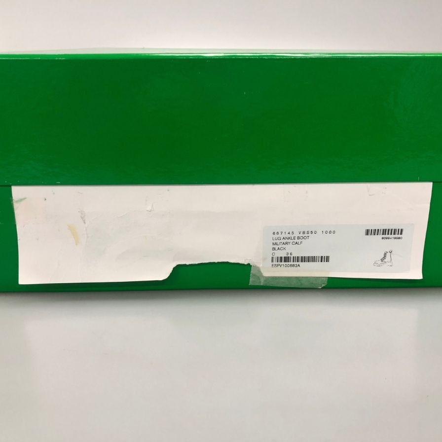 ボッテガヴェネタ ブーツ LUG ANKLE ブラック サイズ36 レディース BOTTEGA VENETA 約22.5cm【AFD9】