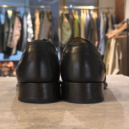 ジョンロブ ワーウィック ブラインドブローグ Sスタンプ ブラック 7000ラスト サイズUK6D JOHN LOBB ビジネスシューズ 約24.5cm【LA】【中古】
