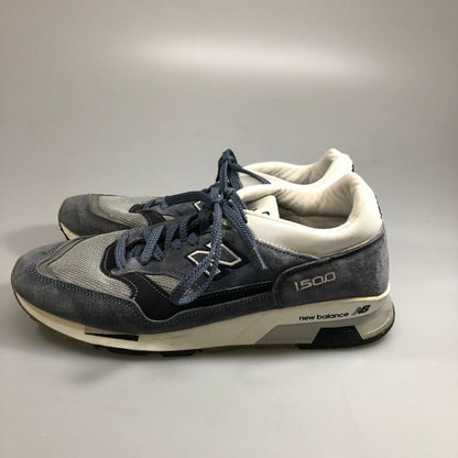 ニューバランス スニーカー M1500BN ローカット グレー×ネイビー メンズ サイズUS9 NEW BALANCE 約27.0cm【AFC5】